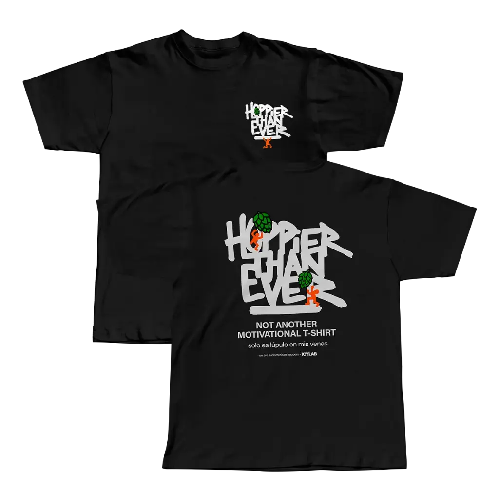 Hoppier Than Ever - Polera Negra
