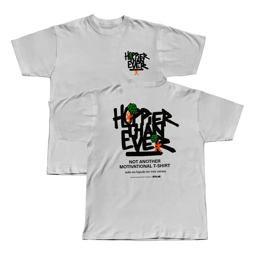 Hoppier Than Ever - Polera Blanca