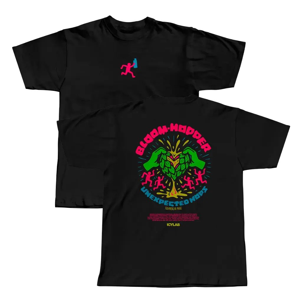 Bloom Hopper - Polera Negra