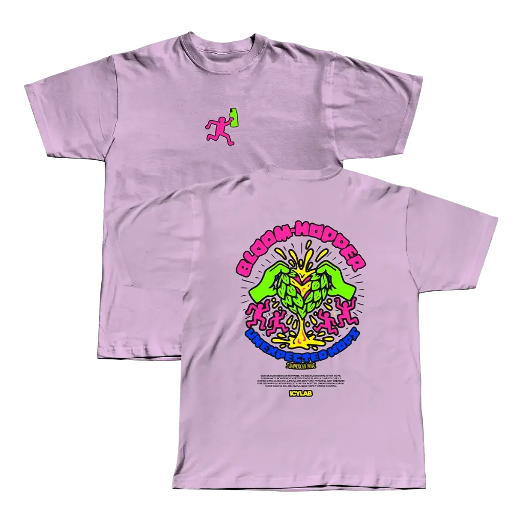 Bloom Hopper - Polera Lila