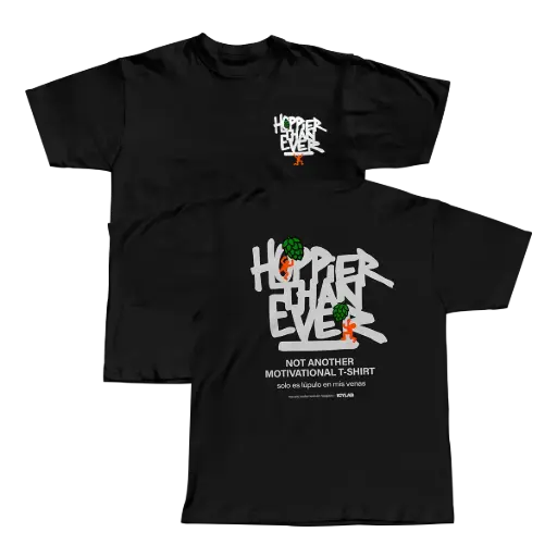 Hoppier Than Ever - Polera Negra