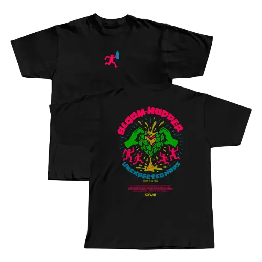 Bloom Hopper - Polera Negra