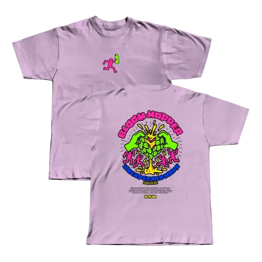 Bloom Hopper - Polera Lila